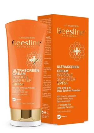 Beesline Ultrascreen Cream Invisible Sunfilter SPF50 60ml
