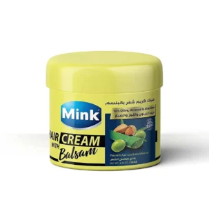 Mink Hair Cream with Balsam Olive Almond Oils and Aloe Vera 200 ml
