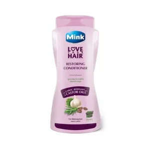 Mink conditioner with garlic extract rosemary and castor oil 400 ml