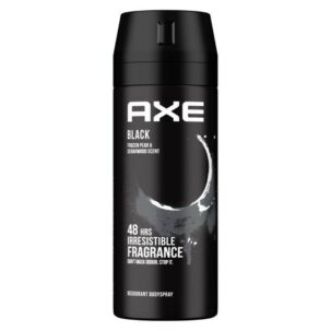 Axe Aerosol Black Deodorant and Body Spray for Men 150 ml