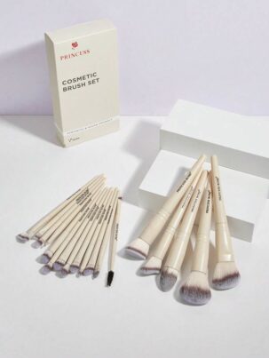 Shein Princess Rose Makeup Brush Set 18 Pieces