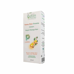 Hebatt Pharma Sanus Hair-Protein Shampoo Caffeine Repair Formula 250 ml