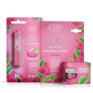 Eva Skin Care Wild Raspberry Lip Scrub 20 gm ایفا مقشر شفاه ٢٠جم توت