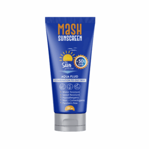 Mash Sunscreen Aqua Fluid SPF50+