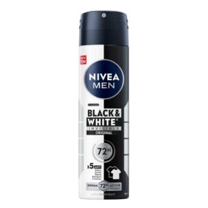 Nivea MEN Black And White Invisible Antiperspirant Deodorant Spray 150ml