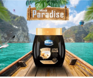 Mink Hair Conditioning Cream With Honey Argan Oil Wheat 800 ml