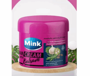 Mink Hair Cream Balsam With Garlic Rosemary Castor Oil 200Ml