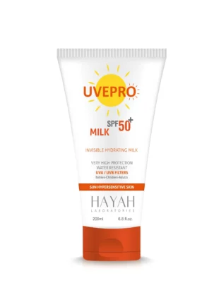 HAYAH UVEPRO MILK SPF50+200 ML حیاه یوفیبرو میلك +٥٠حمایة ٢٠٠مل