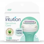 Schick Intuition Sensitive Care Razor Refill Cartridges for Women 3 Cartridges