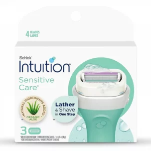 Schick Intuition Sensitive Care Razor Refill Cartridges for Women 3 Cartridges