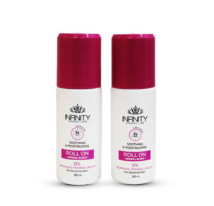 Infinity Soothing Moisturizing Roll On Herbal scent 2 Items 80 ml
