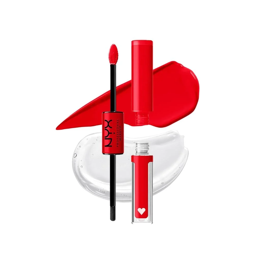 NYX Rouge Liquid Lipstick with Ultra Shine Lip Gloss SLHP17 NYX Rouge Liquid Lipstick with Ultra Shine Lip Gloss SLHP17