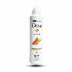 Dove Go Fresh Deo Antiperspirant Body Spray For Women - Grapefruit Lemongrass - 250ml