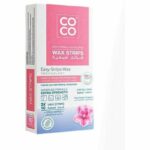 Coco Strips Waxy for Hair Removal with Rose- 10 Strips