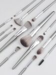 Shein 14pcs Makeup Brush Set gray