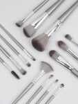 Shein 14pcs Makeup Brush Set gray