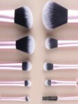 Shein Mini Makeup Brush Set 10 Pieces Pink