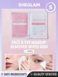 Sheglam Face And Eye Makeup Remover Wipes 10 Pcs