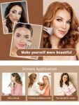 Shein 20 pcs Champagne Gold Makeup Brush Set