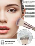 Shein 20 pcs Champagne Gold Makeup Brush Set