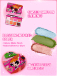 sheglam the powerpuff girls palette eyeshadow