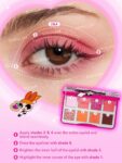 sheglam the powerpuff girls palette eyeshadow
