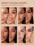 SHEGLAM Concealer +Shimmer Liquid Bronzer +COMPLEXION PRO MATTE FOUNDATION