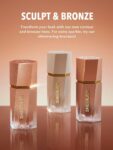 SHEGLAM Concealer +Shimmer Liquid Bronzer +COMPLEXION PRO MATTE FOUNDATION