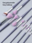 Shein 13 pcs makeup brush set + brush + 2 sponges