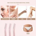 biodegra dable dermaplaning facial and eyebrow razor 6 pcs