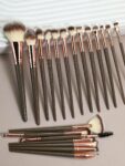 Shein 20pcs Makeup Brush Set + 2 spong + 3 puff + 3 mini finger