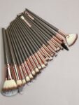 Shein 20pcs Makeup Brush Set + 2 spong + 3 puff + 3 mini finger