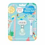 Dorco Travel Size 6Blades System Razor with Tinkel Dermaplaning Everglow
