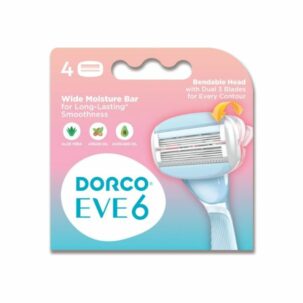 Dorco 6 Blades Razors - CARTRIDGE SYS 6B 4C