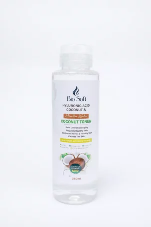 BIO SOFT MICELLAR WATER 380ML HYALURONIC and COCONUT