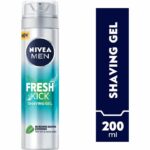 NIVEA MEN Shaving Gel Fresh Cool Mint Extracts 200ml