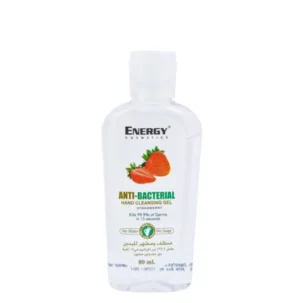 Energy Anti-bacterial hand cleansing gel Strawberry