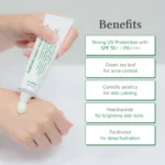 70DR ALTHEA PURIFYING GREEN TEA SUNSCREEN 50ml