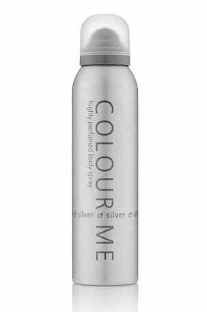 Colour Me Silver Sport Body Spray For Men 150ml