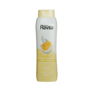 Ravita creamy shower gel youghurt and honey 1L