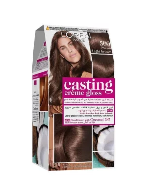 LOreal Paris Casting Creme Gloss 500 Light Brown