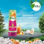 Vatika Naturals Honey Egg Repair and Restore Conditioner 360Ml
