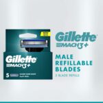 Gillette mach3+ blades 5pcs