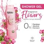 Ravita shower gel flowers with aloe vera extract