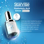 Starville Hyaluronic Acid 3% With Vitamin E And B 30 ml