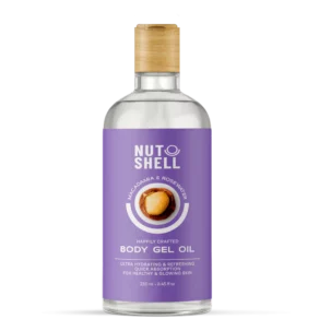 Nutshell Body Gel Oil Macadamia and Rosewater 250ml