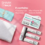 Shaan Nourishing lip balm Rose spf30