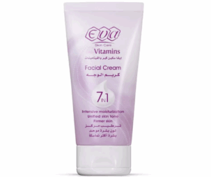 Eva Care Care Facial Cream With Vitamins 7 In 1 For All Skin Types 45grams