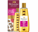 Herbsindia Castor and 7 Seeds Hair Oil With Nourish Tube 180ml