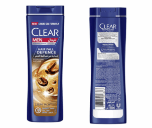 Clear Mens Antidandruff Shampoo Hair Fall Defense 180ML